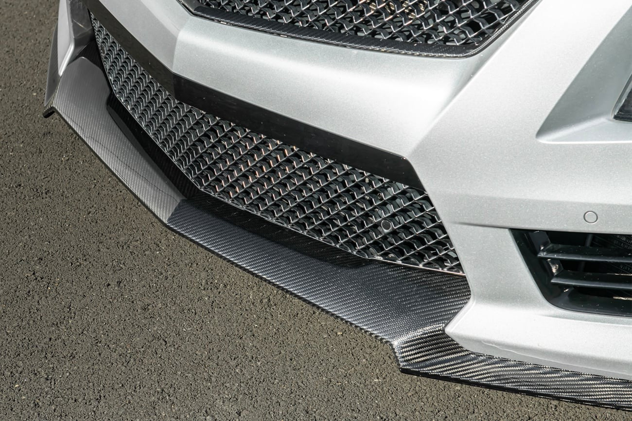 2016-2019 CADILLAC ATS-V - CARBON FIBER “OEM STYLE” FRONT LIP SPLITTER GROUND EFFECTS